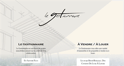 Desktop Screenshot of le-gestionnaire.com